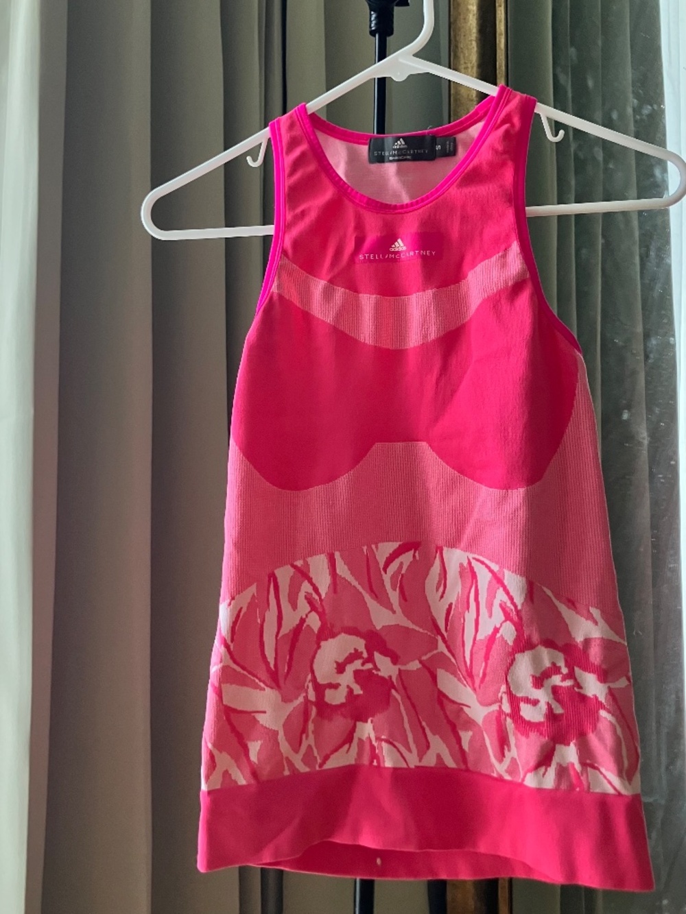 Adidas by Stella McCartney Tank top - Shock Pink Size S - Picture 2 of 6